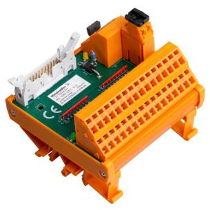 le 2-wire plug 20-pole din41651 iec60603-13 with acc in connector plug-in connection tension-clamp 08mm 5 lm2nzf relais with module interface