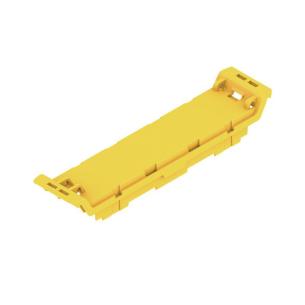 yellow traffic plastic state installed in ip20 5 22 width housing modular element front