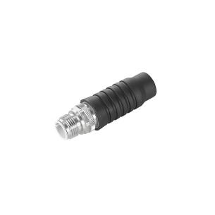 yes connection shield ip67 4 poles of number connection crimp d-coded m12 customisable field plug round