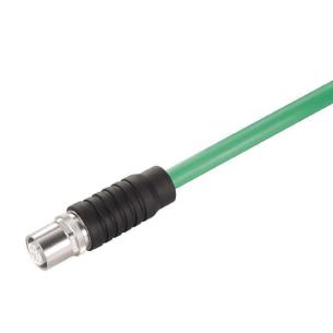 yes connection shield ip67 4 poles of number connection crimp d-coded m12 customisable field plug round