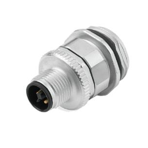 v 60 m12 t-coded coding 4 poles of number adaptor sensor-actuator
