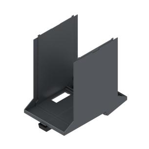 grey graphite plastic state installed in ip20 5 67 width housing modular element base
