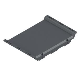 grey graphite plastic state installed in ip20 5 67 width housing modular element front
