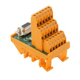 connection screw mm 08 5 ll3r socket 26-pole connectors plug-in sub-d high-density connector terminal with module interface