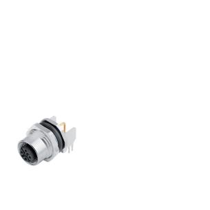 5 poles of number m12 system connection pcb installation connector plug circular