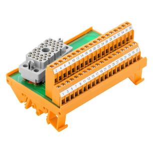 connection yoke clamping p 38 08mm 5 lp2n female 38-pole connector plug-in elco connector terminal with module interface