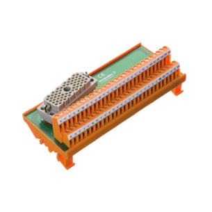 connection yoke clamping p 56 08mm 5 lp2n female 56-pole connector plug-in elco connector terminal with module interface