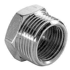 messing forkromet 2 1 - 4 3 nippelmuffe