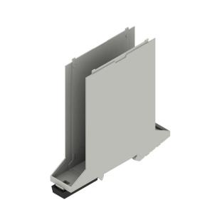 grey agate plastic state installed in ip20 5 22 width housing modular element base