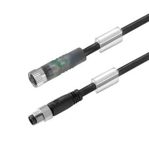 no shielded yes led straight socket - straight pin m 2 3 poles of number m8 m8 cable sensor-actuator