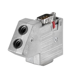 35 elbow outgoing connector sub-d