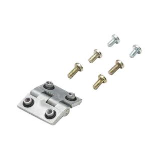 silver alsi12 aluminium hinge enclosure empty polyester pok klippon housing hinge