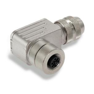 yes connection shield ip67 5 poles of number connection screw a-coded m12 customisable field plug round