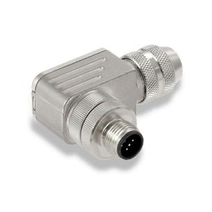 yes connection shield ip67 5 poles of number connection screw a-coded m12 customisable field plug round