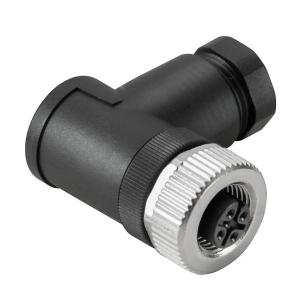 no connection shield ip67 5 poles of number connection screw a-coded m12 customisable field plug round