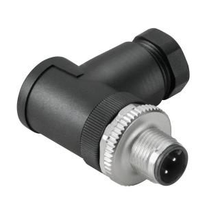 no connection shield ip67 5 poles of number connection screw a-coded m12 customisable field plug round