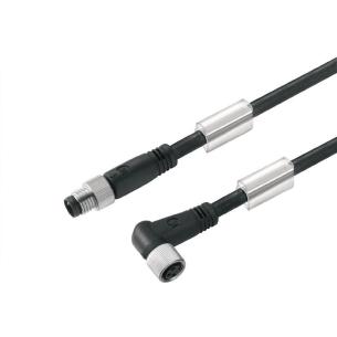no shielded no led 90 socket - straight pin m 6 1 3 poles of number m8 m8 cable sensor-actuator