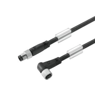 no shielded no led 90 socket - straight pin m 5 3 poles of number m8 m8 cable sensor-actuator