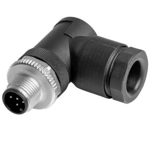 no connection shield ip67 5 poles of number connection screw a-coded m12 customisable field plug round