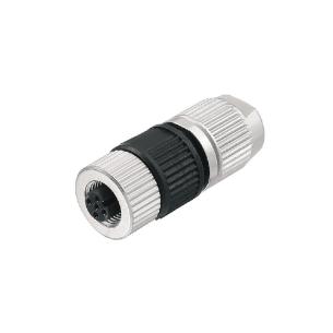 no connection shield ip67 3 poles of number connection displacement insulation a-coded m12 customisable field plug round