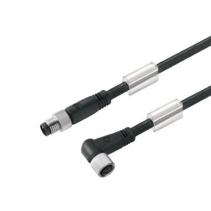 no shielded no led 90 socket - straight pin m 5 1 4 poles of number m8 m8 cable sensor-actuator