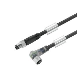 no shielded yes led 90 socket - straight pin m 5 3 poles of number m8 m8 cable sensor-actuator