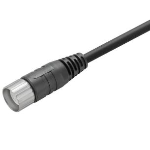 no shielded no led straight socket female m 10 12 poles of number thread inner m23 cable sensor-actuator