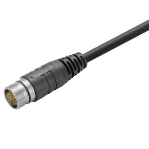 no shielded no led straight pin m 1 12 poles of number thread external m23 cable sensor-actuator