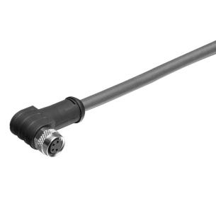 yes shielded no led angled socket m 15 4 poles of number m8 cable sensor-actuator
