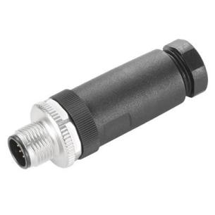 no connection shield ip67 12 poles of number connection solder a-coded m12 customisable field plug round
