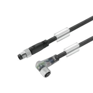 no shielded yes led 90 socket - straight pin m 5 4 poles of number m8 m8 cable sensor-actuator