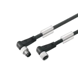 no shielded no led 90 socket - 90 pin m 5 1 3 poles of number m8 m8 cable sensor-actuator