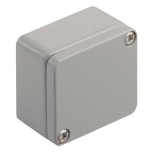 alsi12 aluminium no plate flange textured powder-coated mm 30 depth mm 45 height mm 50 width housing metal