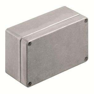 alsi12 aluminium no plate flange untreated mm 57 depth mm 80 height mm 125 width housing metal