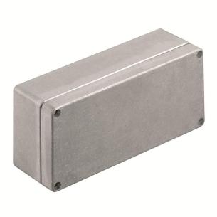 alsi12 aluminium no plate flange untreated mm 57 depth mm 80 height mm 175 width housing metal