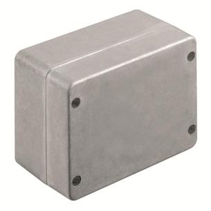 alsi12 aluminium no plate flange untreated mm 90 depth mm 130 height mm 170 width housing metal
