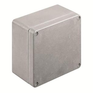 alsi12 aluminium no plate flange untreated mm 91 depth mm 160 height mm 160 width housing metal