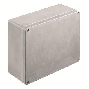 alsi12 aluminium no plate flange untreated mm 100 depth mm 230 height mm 280 width housing metal