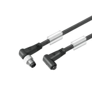 no shielded no led 90 socket - 90 pin m 5 3 poles of number m8 m8 cable sensor-actuator