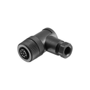 no connection shield ip67 5 poles of number connection screw a-coded m12 customisable field plug round