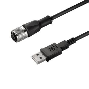 straight socket female m 5 1 length cable 5 poles of number line connecting assembled cable data copper