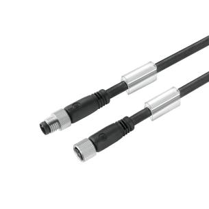straight socket - straight pin m 15 0 length cable 4 poles of number line connecting assembled cable data copper