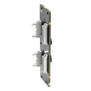 p 20 din41651 iec60603-13 according connector x 2 relais with module interface