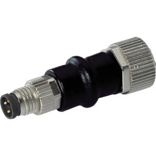v 24 m8 m12 none m8 a-coded m12 coding 4 poles of number adaptor sensor-actuator