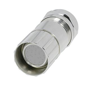 ip69k ip67 alloy copper-zinc m23 connector circular housing
