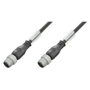 no shielded no led m 5 5 poles of number m12 m12 cable sensor-actuator