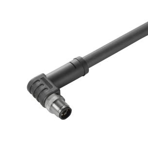 no shielded led 90 pin m 10 4 poles of number m12 cable sensor-actuator