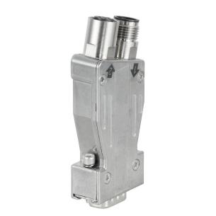 180 elbow outgoing connector sub-d
