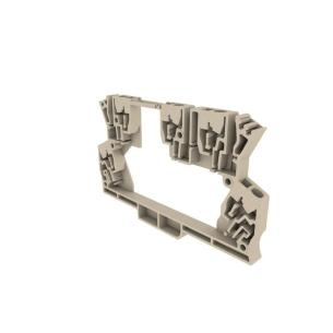 grey-beige plastic state installed in ip20 5 8 width housing small frame extension