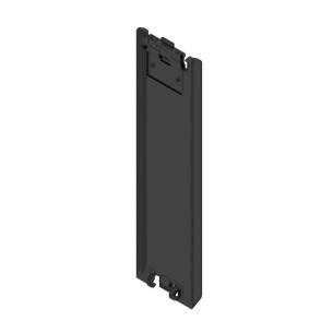 transparent black plastic 5 22 width housing modular cover flip